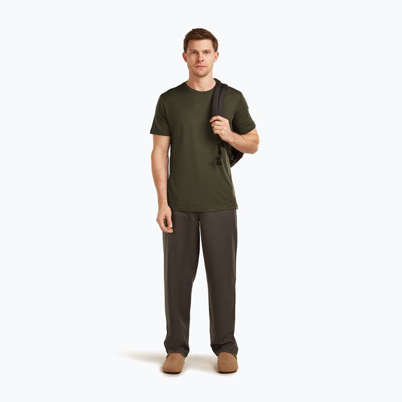 Футболка трекінгова чоловіча icebreaker Merino 150 Tech Lite III dark loden 4