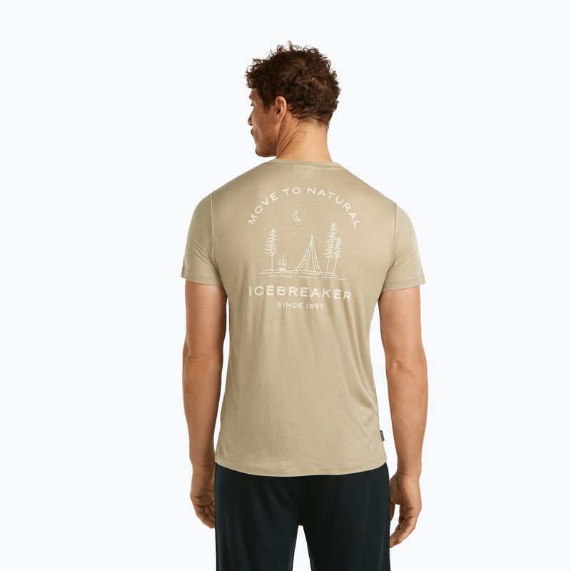 Футболка чоловіча icebreaker Merino 150 Tech Lite Peaceful Pass Tee flagstone 3
