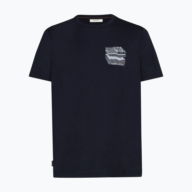 Футболка чоловіча icebreaker Merino 150 Tech Lite Evolving Lay Tee midnight navy 7