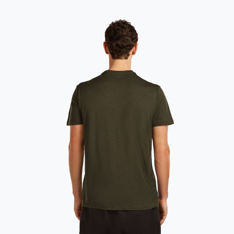 Футболка чоловіча icebreaker Merino 150 Tech Lite Transportage Tee dark loden 3