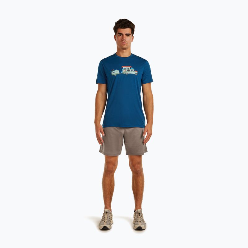 Футболка чоловіча icebreaker Merino 150 Tech Lite Transportage Tee atlantis 2