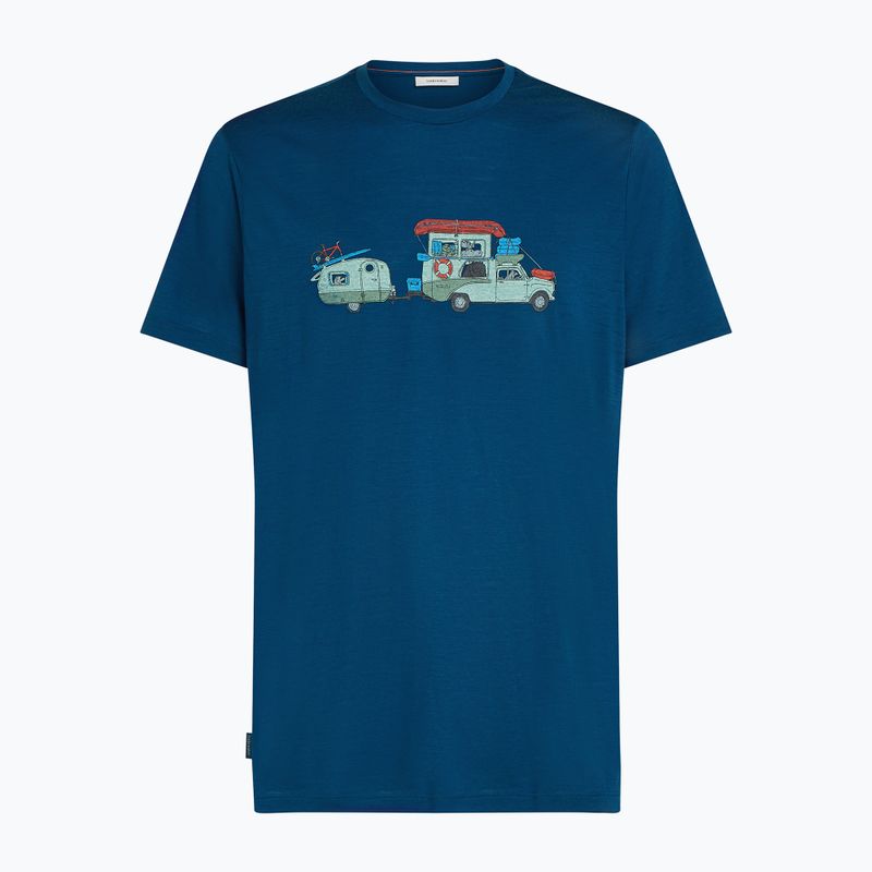 Футболка чоловіча icebreaker Merino 150 Tech Lite Transportage Tee atlantis 7