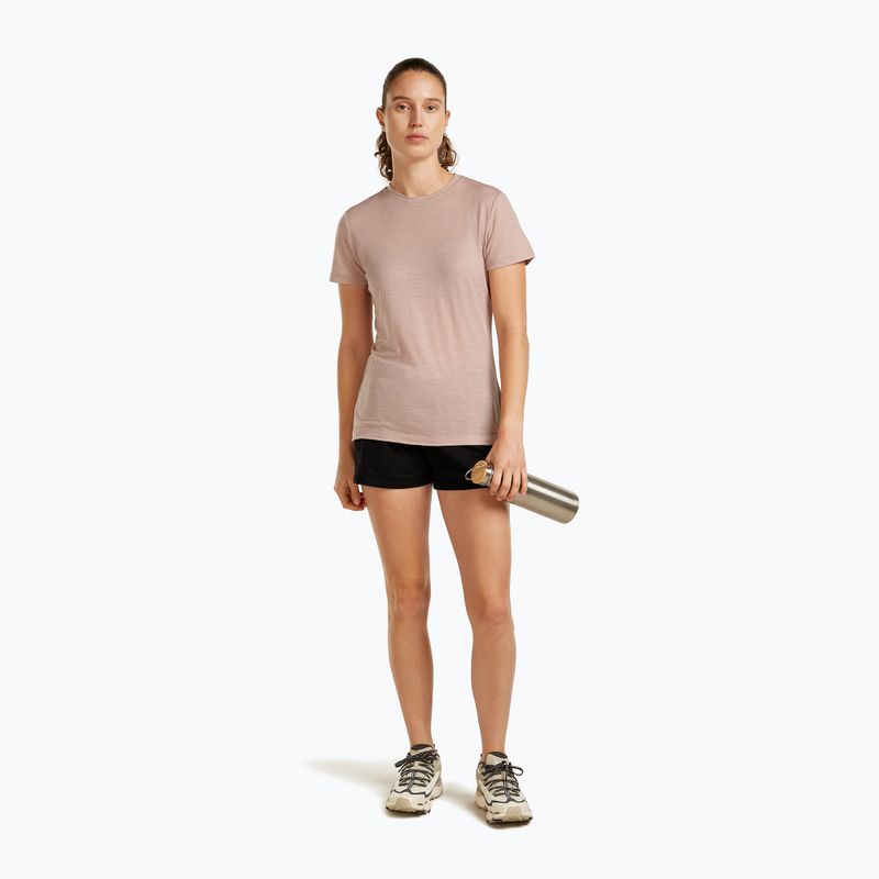 Футболка трекінгова жіноча icebreaker Merino 150 Tech Lite III Tee pink quartz 4