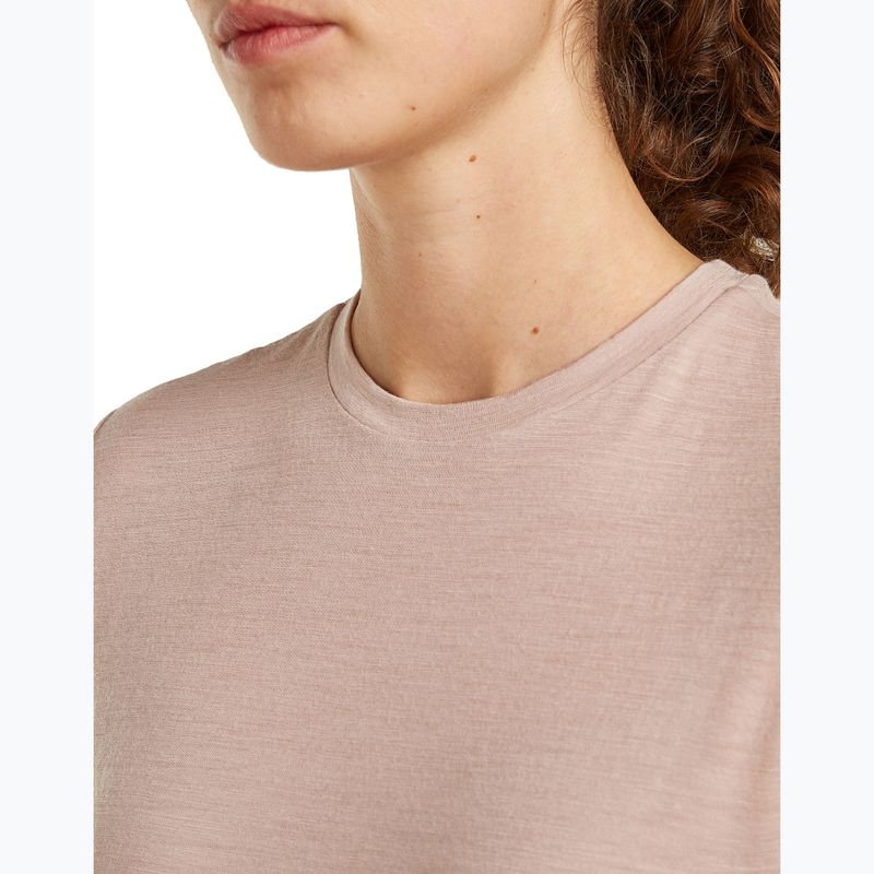 Футболка трекінгова жіноча icebreaker Merino 150 Tech Lite III Tee pink quartz 5