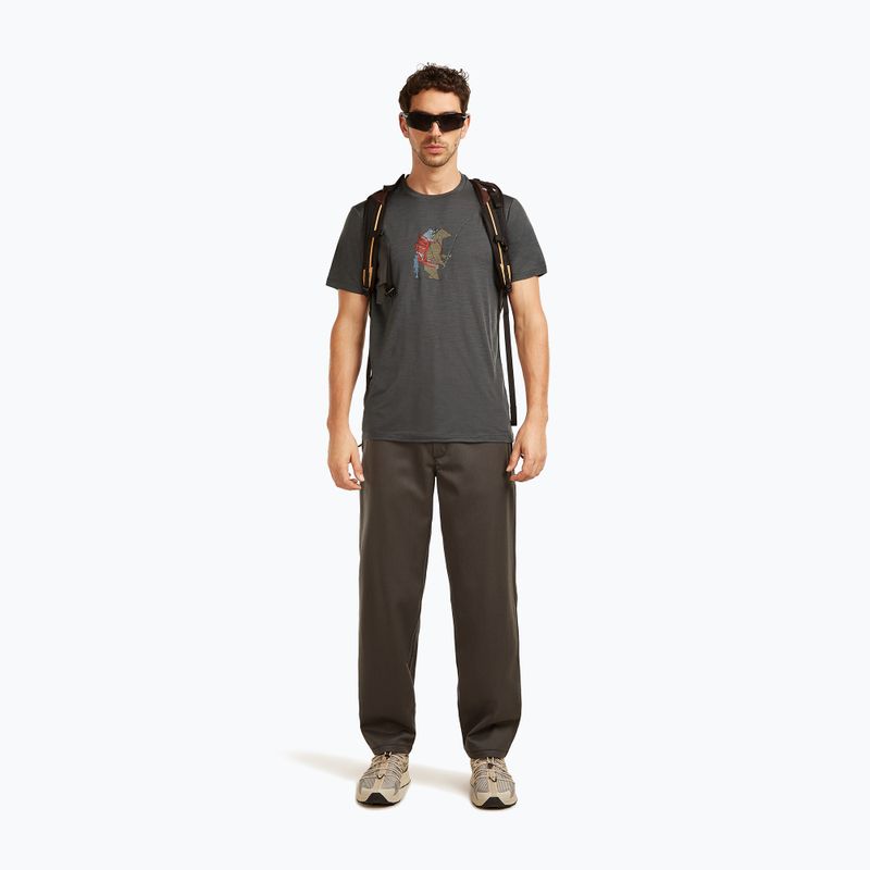 Футболка чоловіча icebreaker Merino 150 Tech Lite Bear Catch Tee obsidian 4
