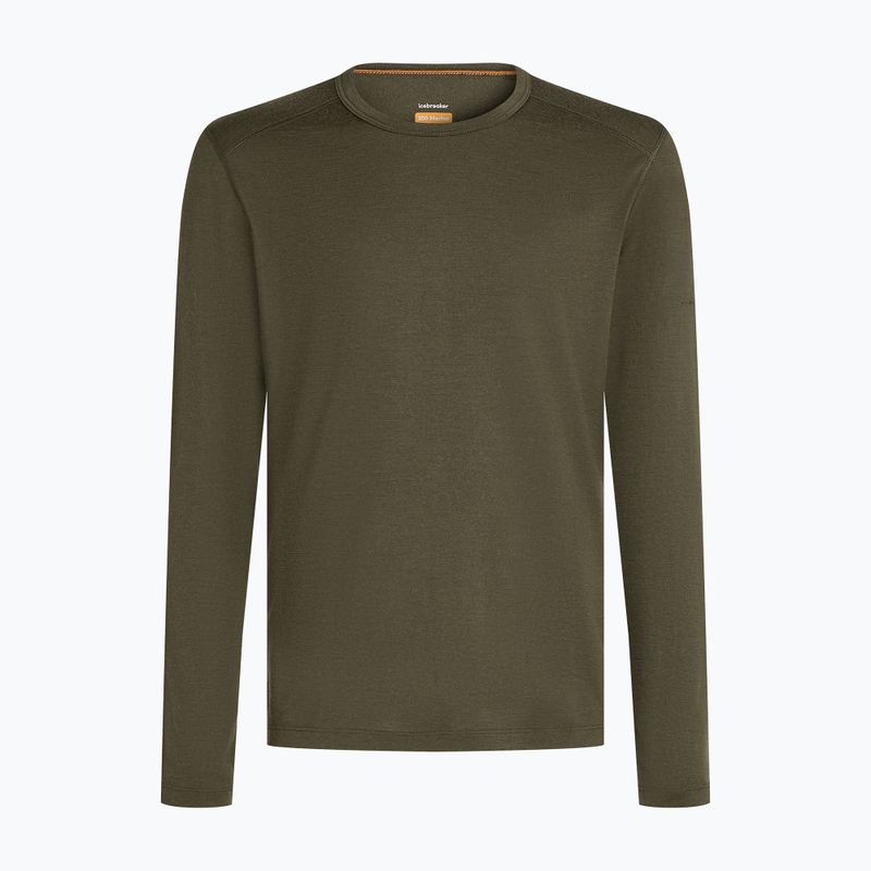 Чоловіча термоактивна лонгслівка Icebreaker 200 Oasis Crewe  dark loden 7