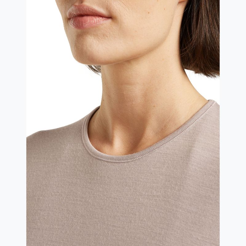 Лонгслів термічний жіночий Icebreaker 200 Oasis Crewe  pink quartz 5