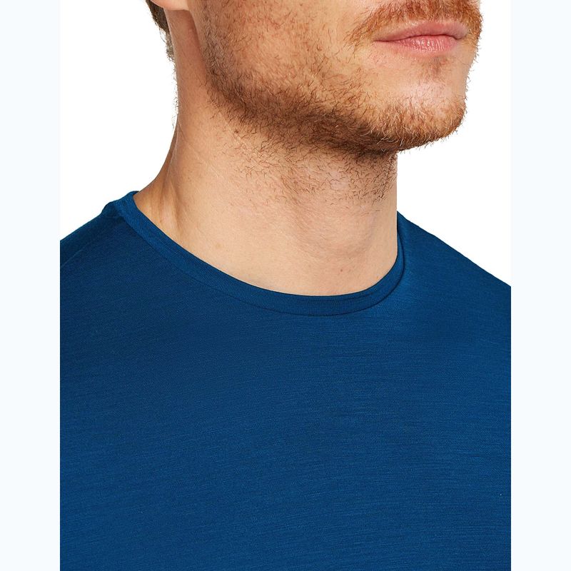 Футболка трекінгова чоловіча icebreaker Merino 125 Cool-Lite Sphere III Tee atlantis 5
