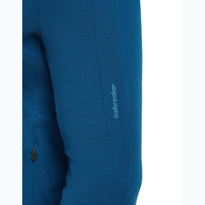 Кофта чоловіча icebreaker Merino 260 Quantum IV Zip Hoodie atlantis 9