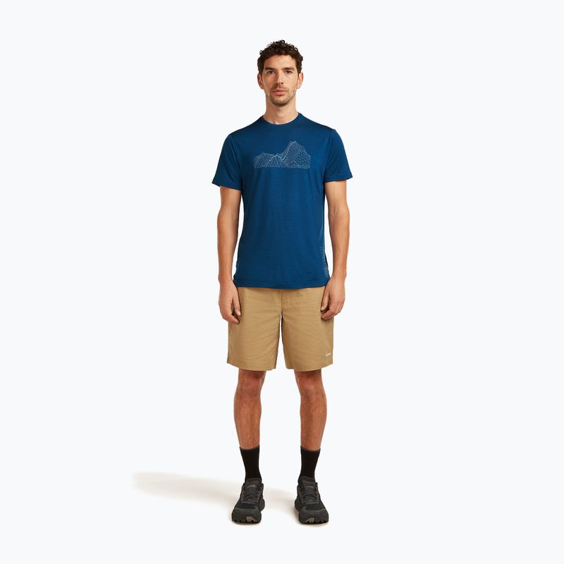 Футболка чоловіча icebreaker Merino 125 Cool-Lite Sphere Beta Tee atlantis 2