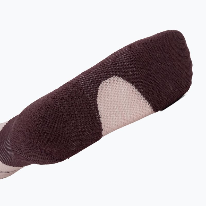 Шкарпетки жіночі icebreaker Merino Hike+ Light Crew pink quartz/java 4