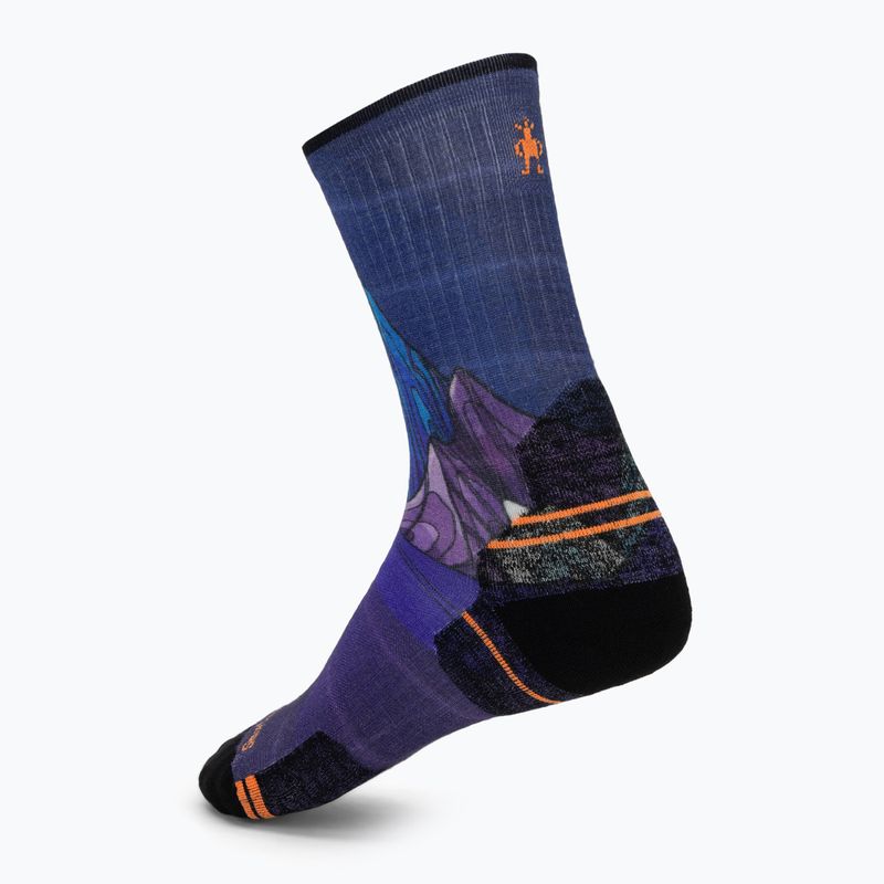 Шкарпетки Smartwool Hike Mountain Lake Print Crew deep navy 2