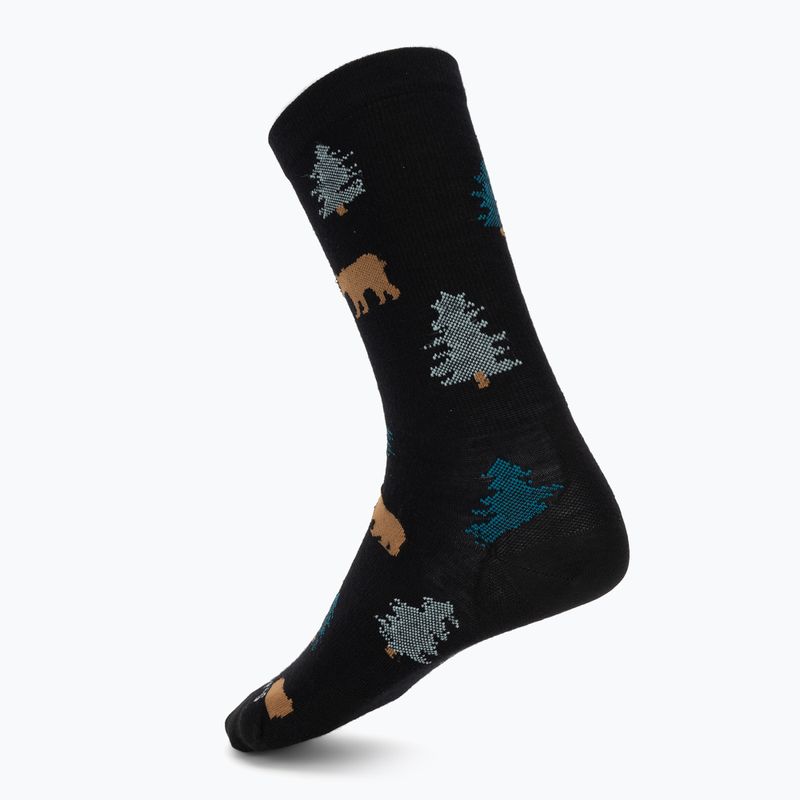 Шкарпетки Smartwool Everyday Trough The Trees Crew black 2