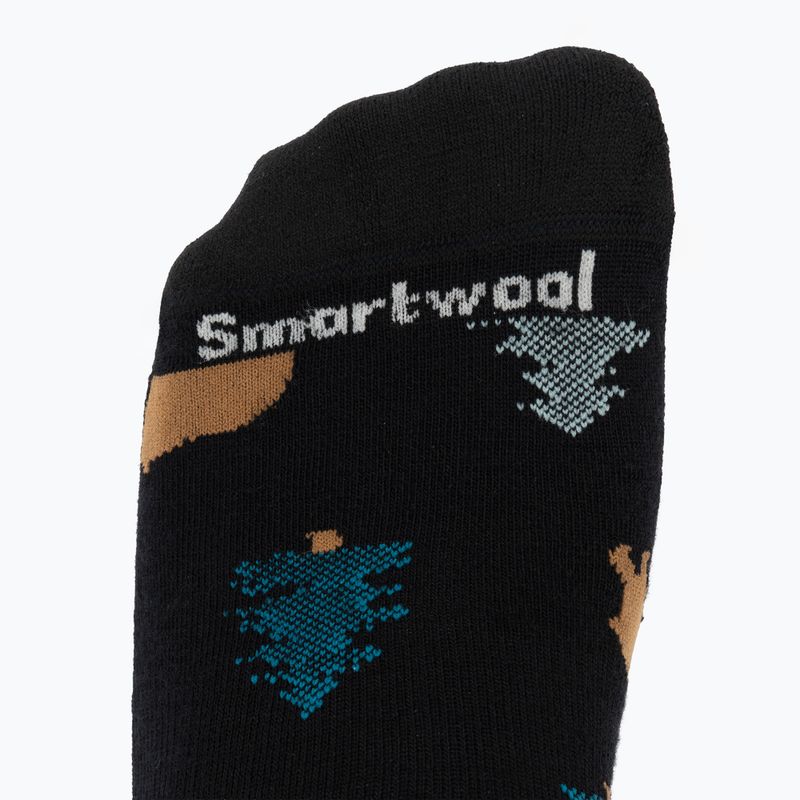 Шкарпетки Smartwool Everyday Through The Trees Crew black 3