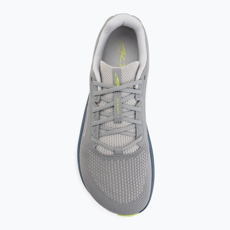 Чоловічі бігові кросівки Altra Escalante 4 gray/lime 5