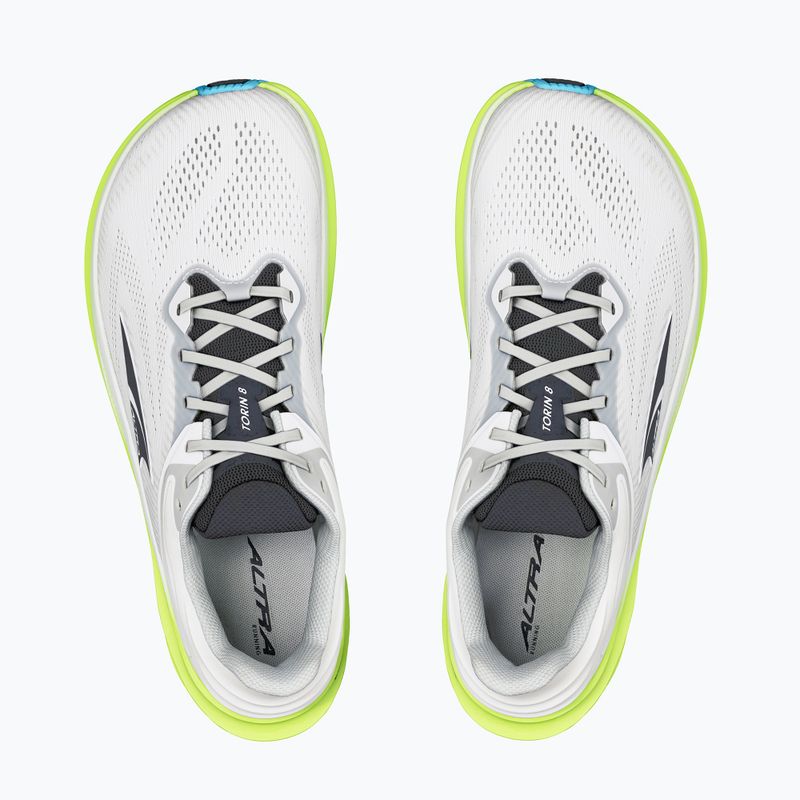 Чоловічі бігові кросівки Altra Torin 8 white/lime 4