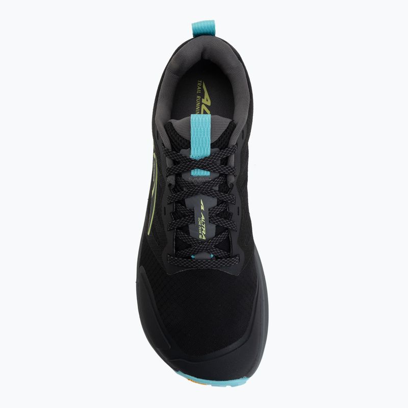 Кросівки для бігу чоловічі Altra Lone Peak 9+ black/lime 5