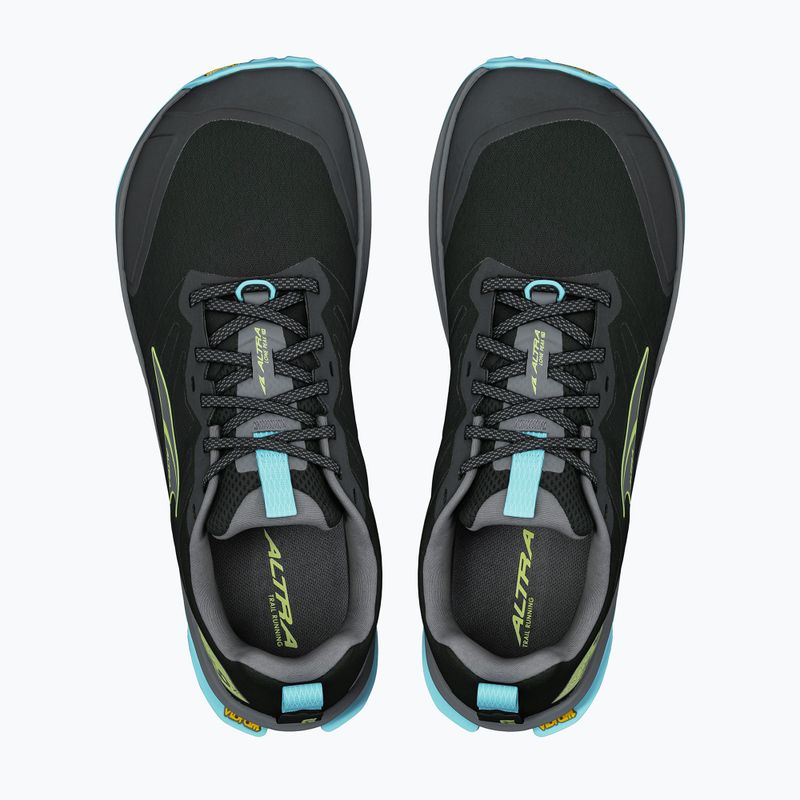 Чоловічі бігові кросівки Altra Lone Peak 9+ black/lime 4