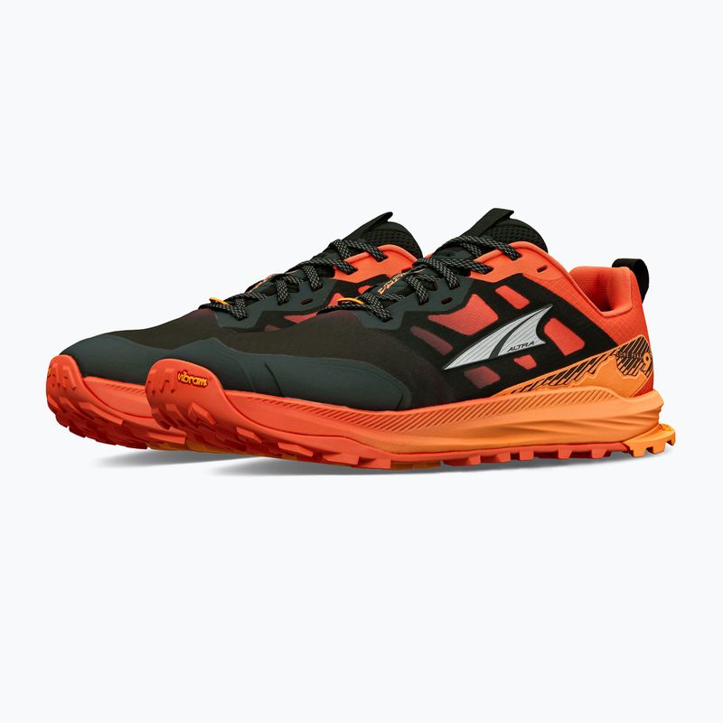 Кросівки для бігу чоловічі Altra Lone Peak 9+ black/orange 3