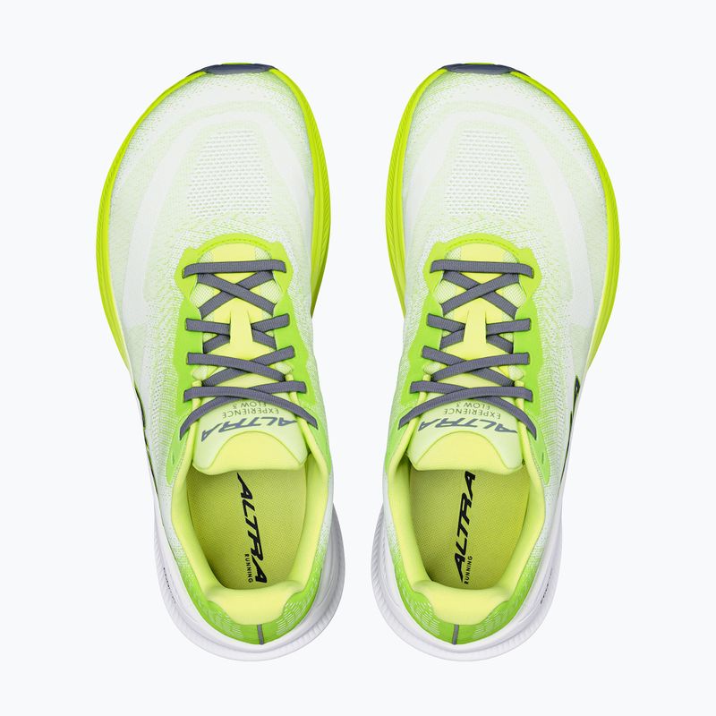 Кросівки для бігу чоловічі Altra Experience Flow 3 white/lime 4