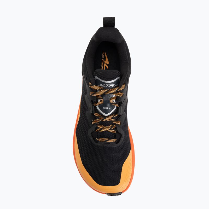 Кросівки для бігу чоловічі Altra Timp 6 black/orange 5