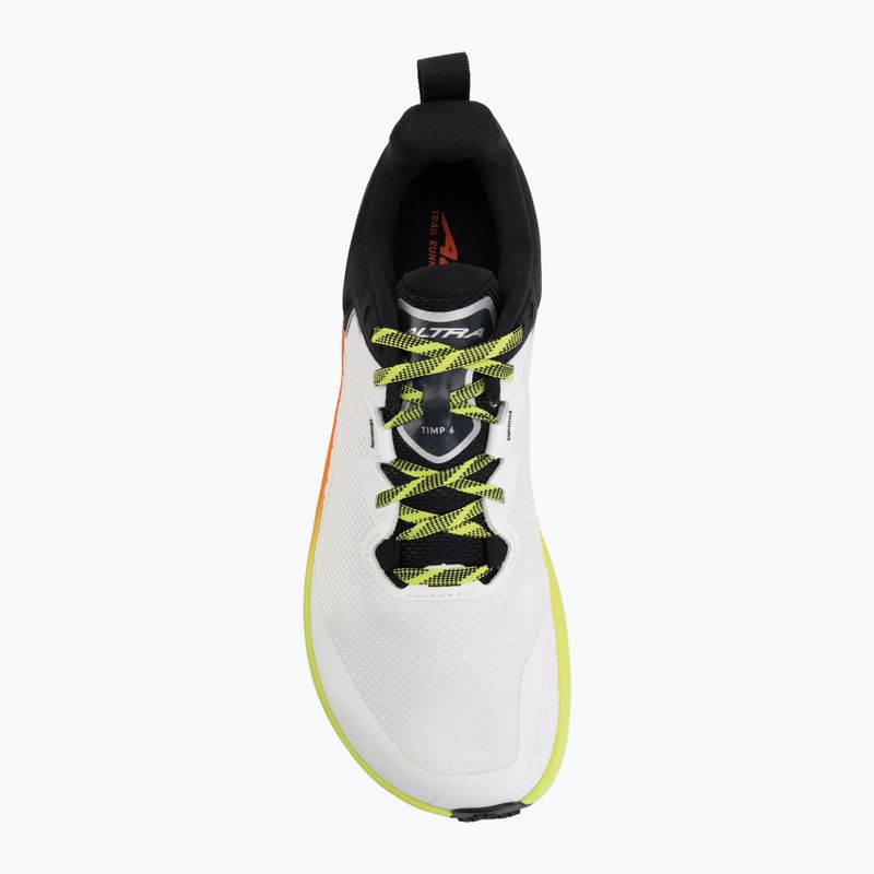 Кросівки для бігу чоловічі Altra Timp 6 white/lime 5