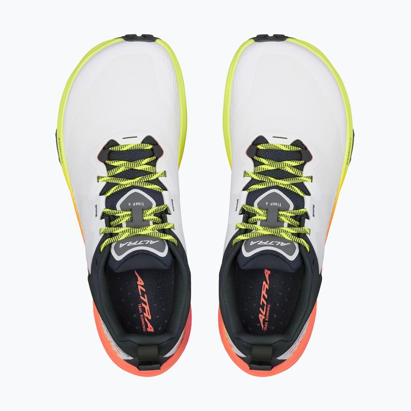 Чоловічі бігові кросівки Altra Timp 6 white/lime 4