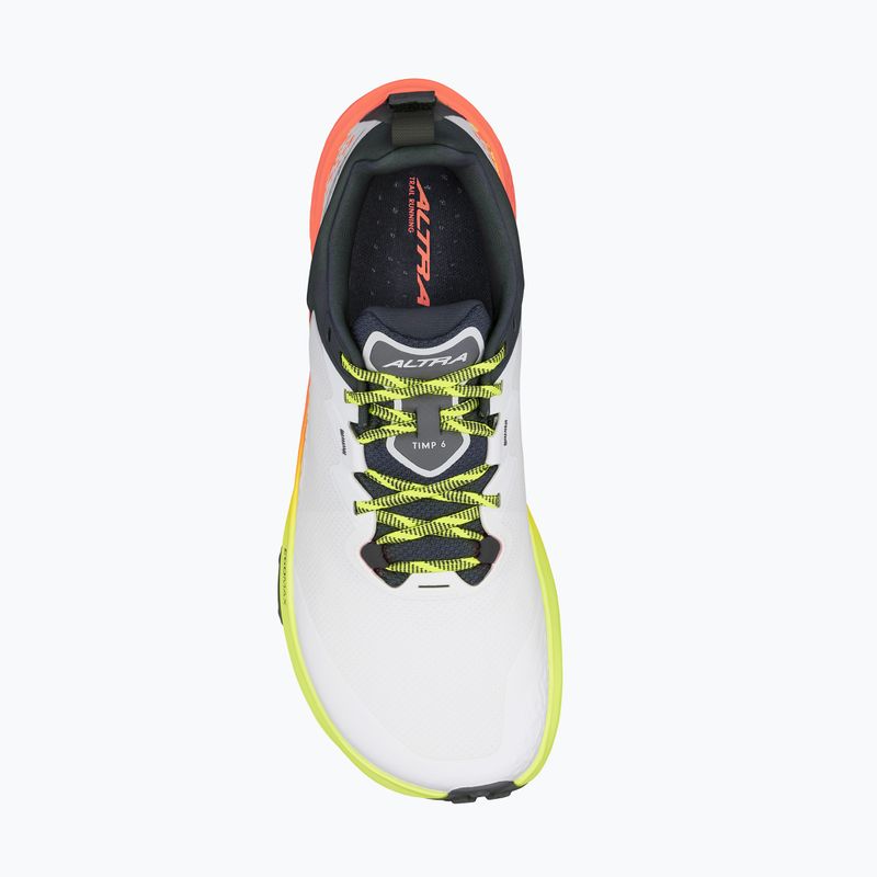 Чоловічі бігові кросівки Altra Timp 6 white/lime 5
