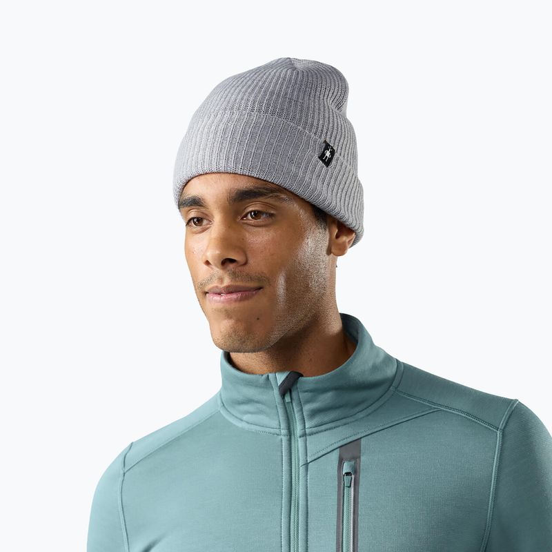 Шапка зимова Smartwool Beanie light gray heather 2