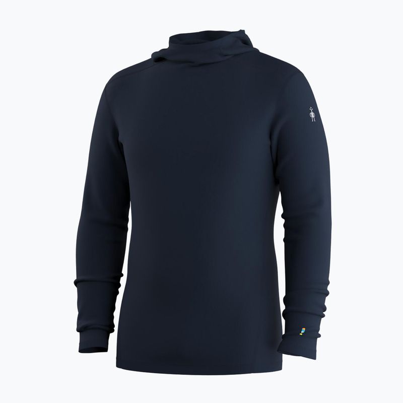 Кофта термоактивна чоловіча Smartwool Classic Thermal Merino Base Layer deep navy 3