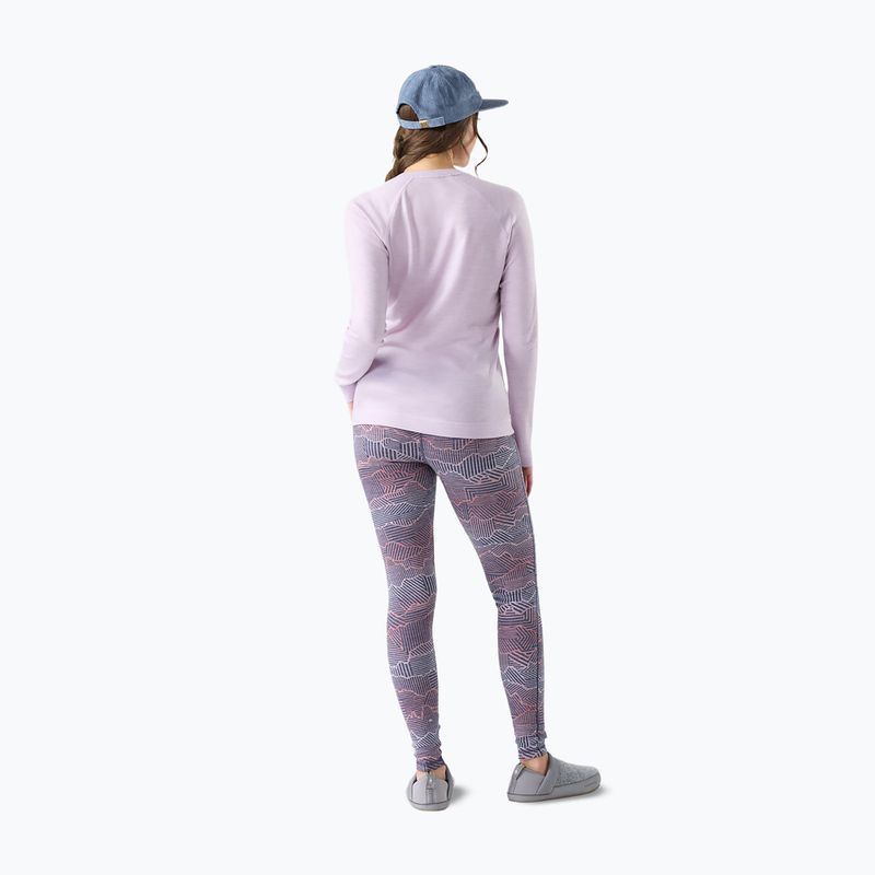 Кофта термоактивна жіноча Smartwool Merino 250 Baselayer Crew Boxed lavender sky heather 2