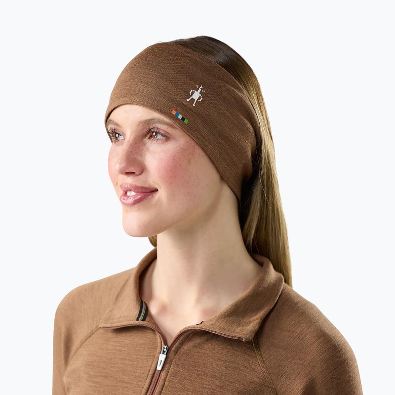 Пов'язка на голову Smartwool Thermal Merino Reversible mocha heather 2