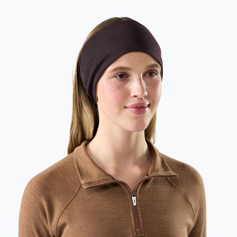Пов'язка на голову Smartwool Thermal Merino Reversible mocha heather 3