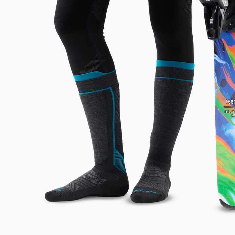 Шкарпетки лижні Smartwool Intraknit Ski Targeted Cushion OTC charcoal 2