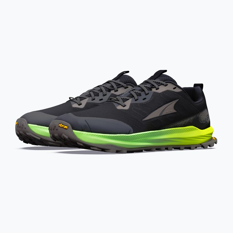 Кросівки для бігу чоловічі Altra Lone Peak 9+ black/dark gull grey 2