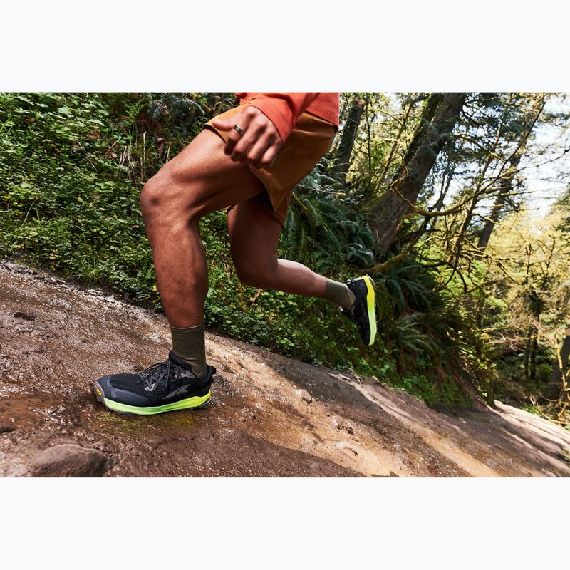 Кросівки для бігу чоловічі Altra Lone Peak 9+ black/dark gull grey 7