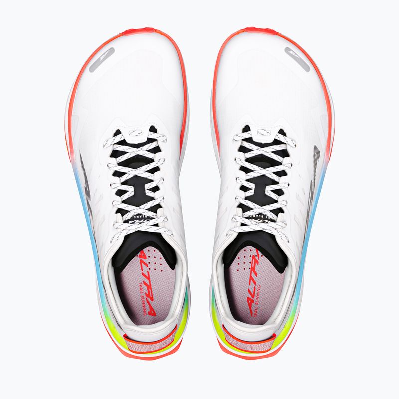 Кросівки для бігу чоловічі Altra Mont Blanc Carbon white/black/firey coral 3