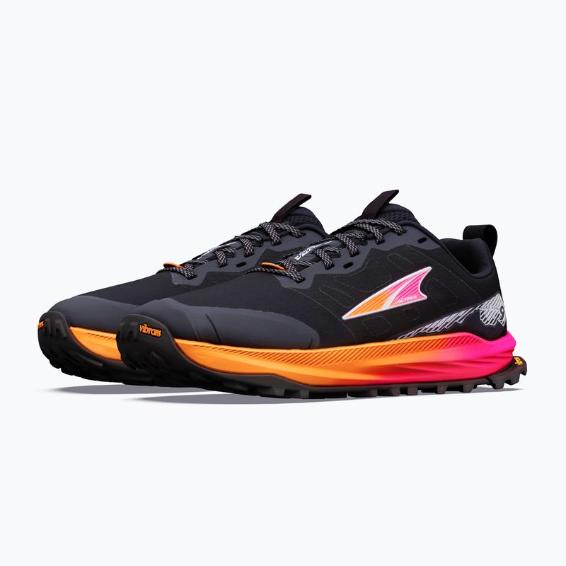 Кросівки для бігу жіночі Altra Lone Peak 9+ black/knockout pink 2