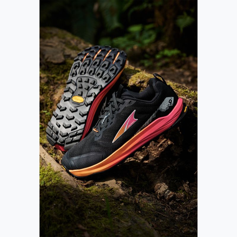 Кросівки для бігу жіночі Altra Lone Peak 9+ black/knockout pink 5