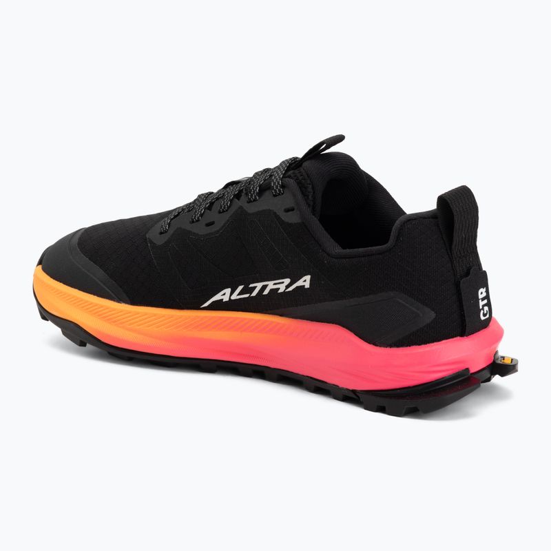 Кросівки для бігу жіночі Altra Lone Peak 9+ black/knockout pink 3