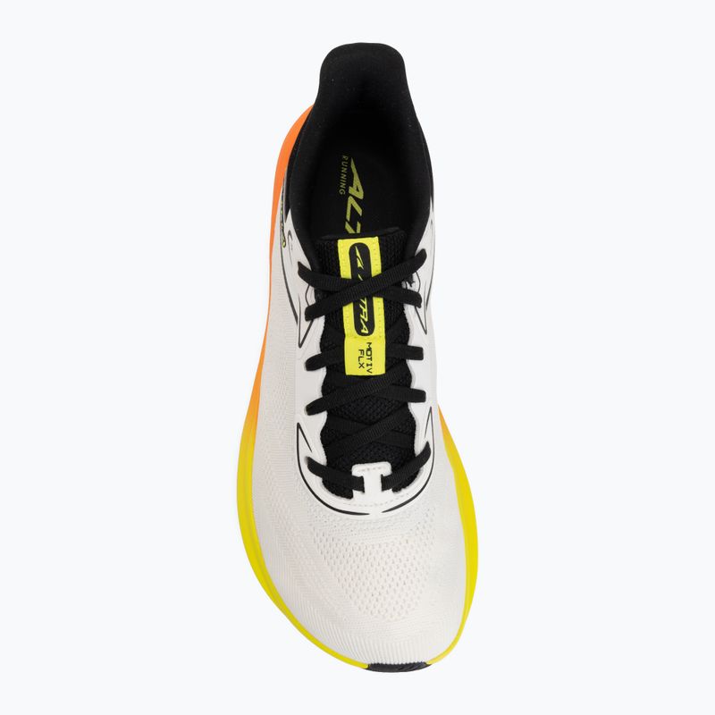 Кросівки для бігу чоловічі Altra Motiv FLX white/black/safety yellow 5