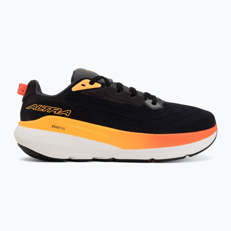 Кросівки для бігу чоловічі Altra FWD Via 2 black/orange pop/coral 2