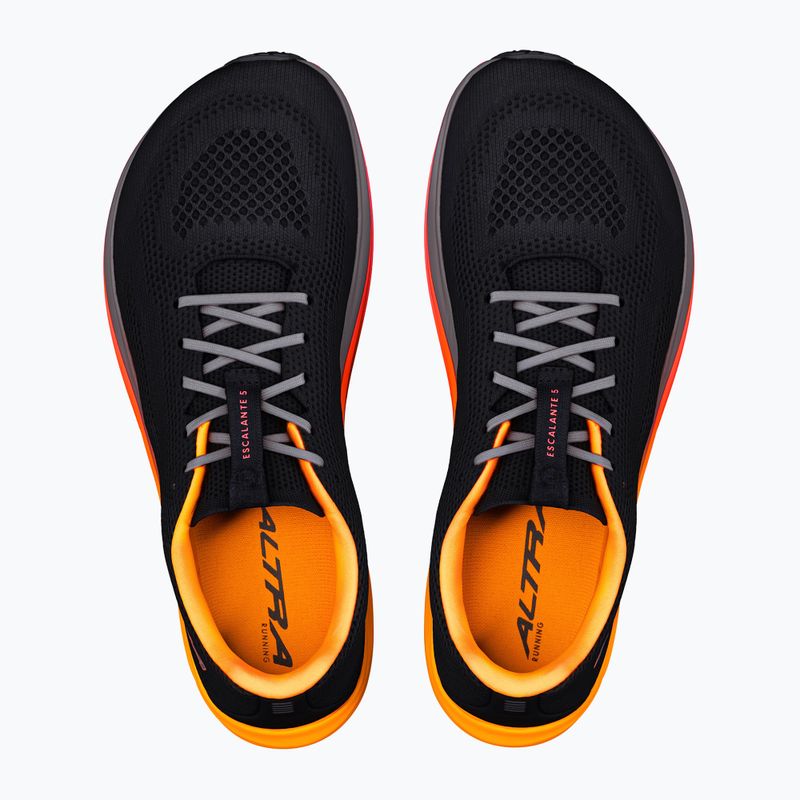 Кросівки для бігу чоловічі Altra Escalante 5 black/fiery coral/orange 3