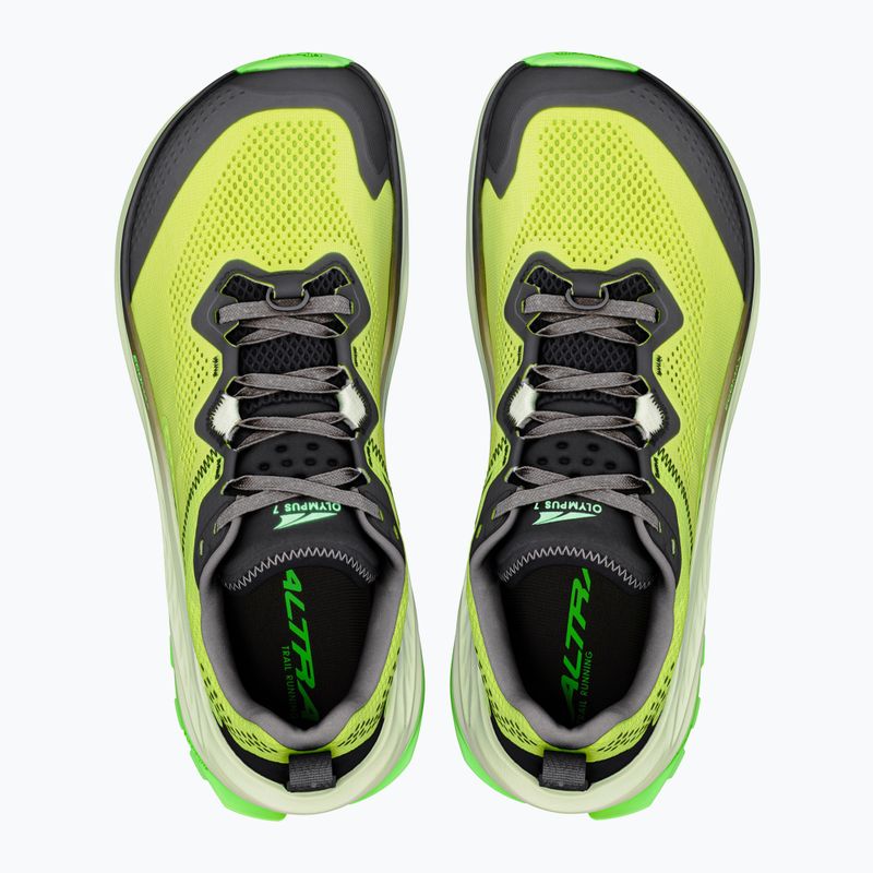 Кросівки для бігу чоловічі Altra Olympus 7 wild lime/black 3