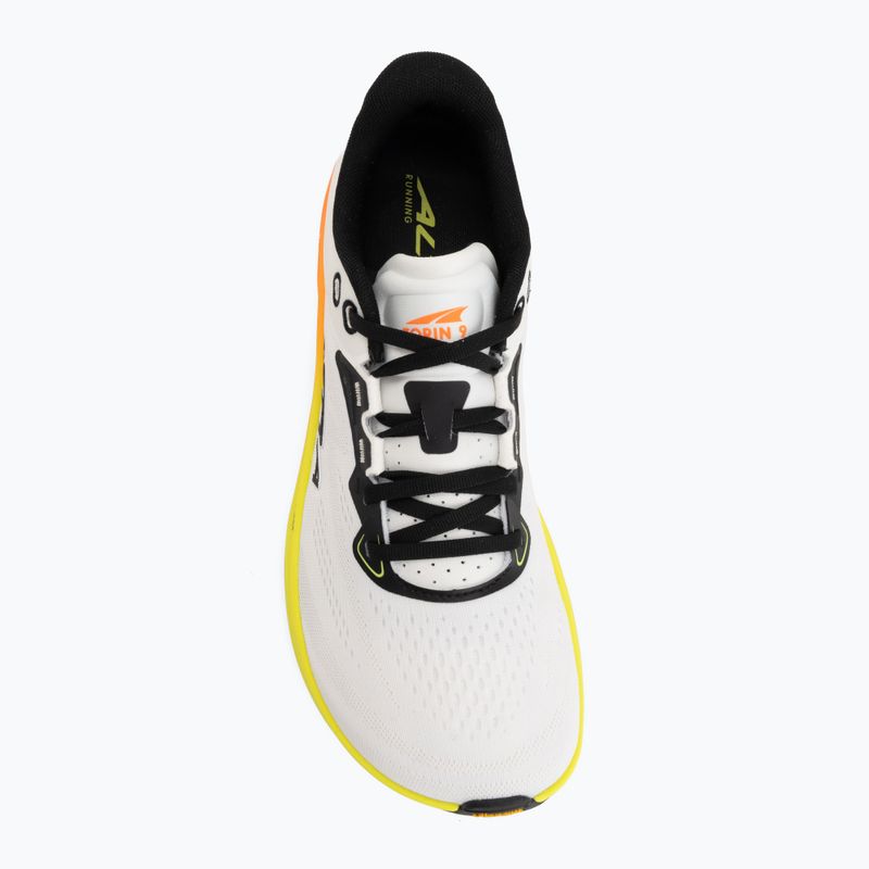 Кросівки для бігу чоловічі Altra Torin 9 white/black/safety yellow 5