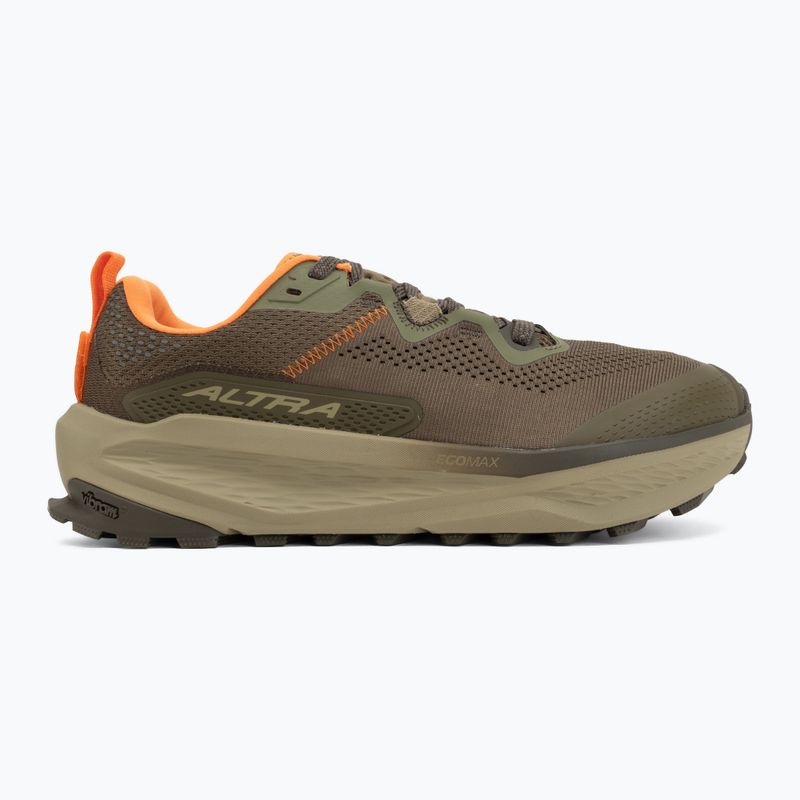 Кросівки для бігу чоловічі Altra Olympus 7 dark olive/black 2