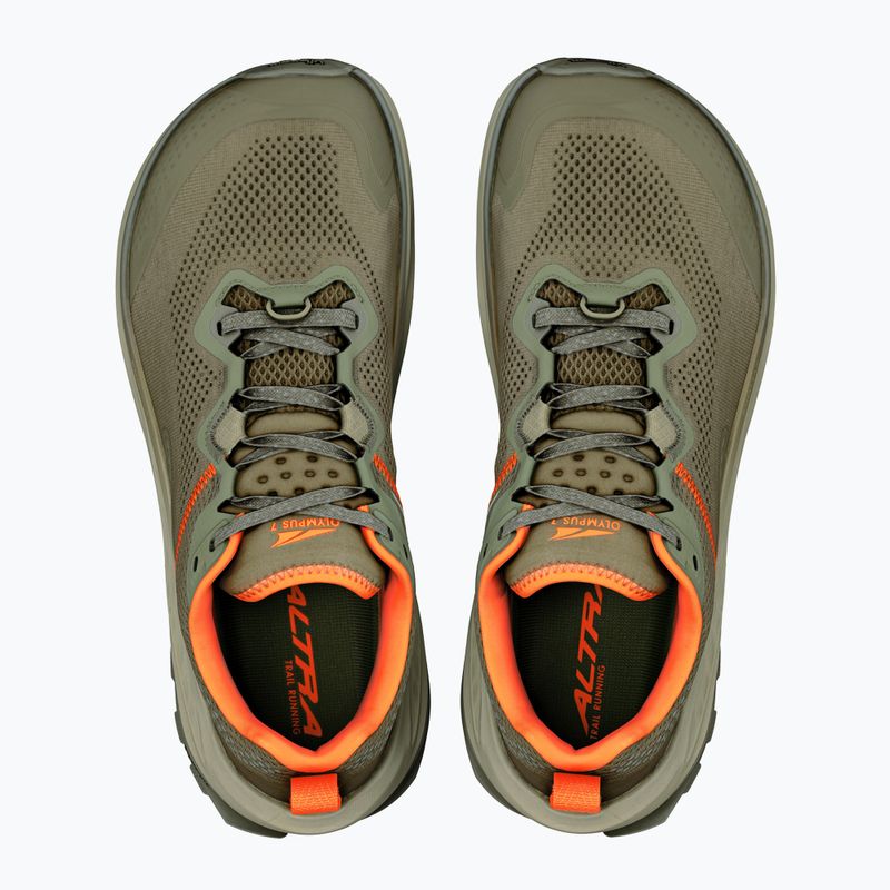 Кросівки для бігу чоловічі Altra Olympus 7 dark olive/black 3