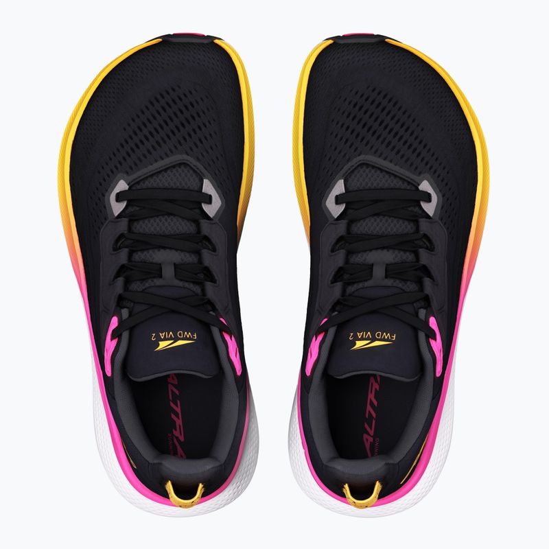 Кросівки для бігу жіночі Altra FWD Via 2 black/silver/pink 3