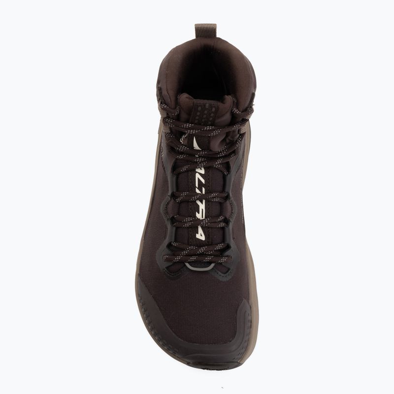 Кросівки для бігу чоловічі Altra Olympus 7 Mid GTX chocolate brown/brown 5