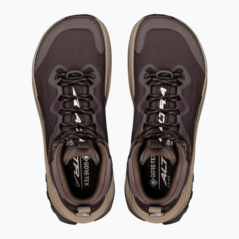 Кросівки для бігу чоловічі Altra Olympus 7 Mid GTX chocolate brown/brown 3